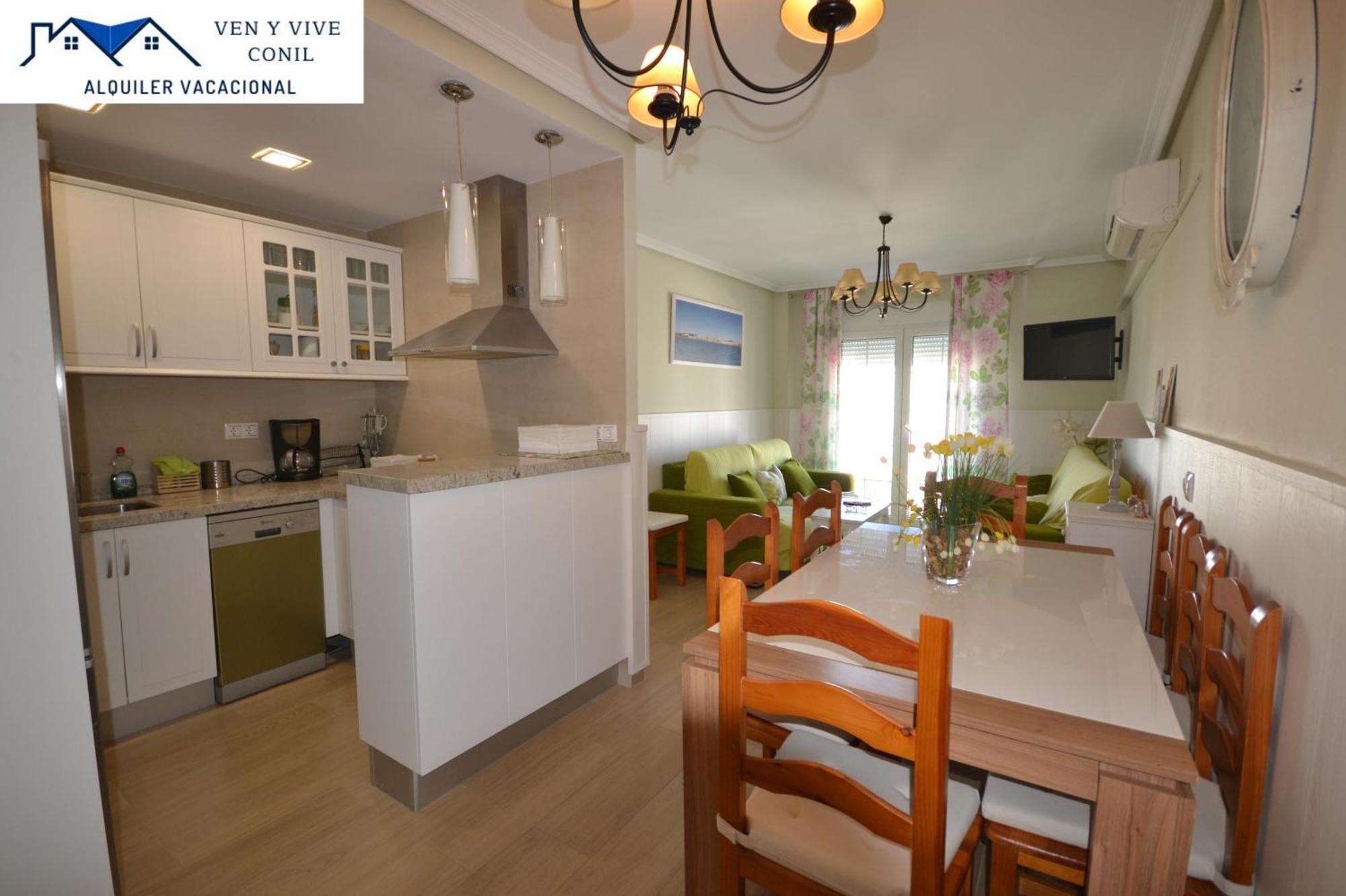 Apartamento A 2 Min De La Playa De Conil Conil De La Frontera Dış mekan fotoğraf